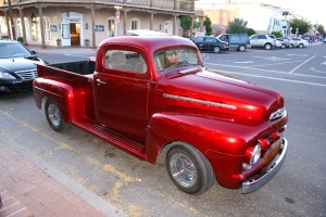 Red Ford Truck